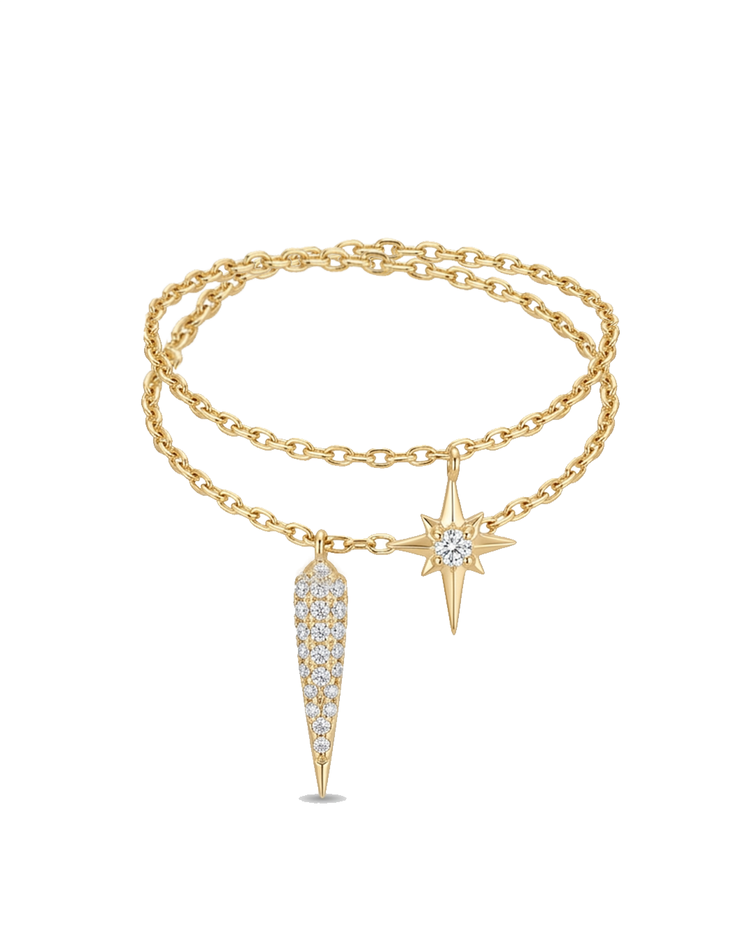 Couble Celeste Ring