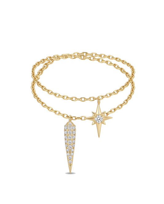 Couble Celeste Ring