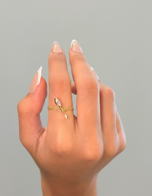 Cupid Chain Ring