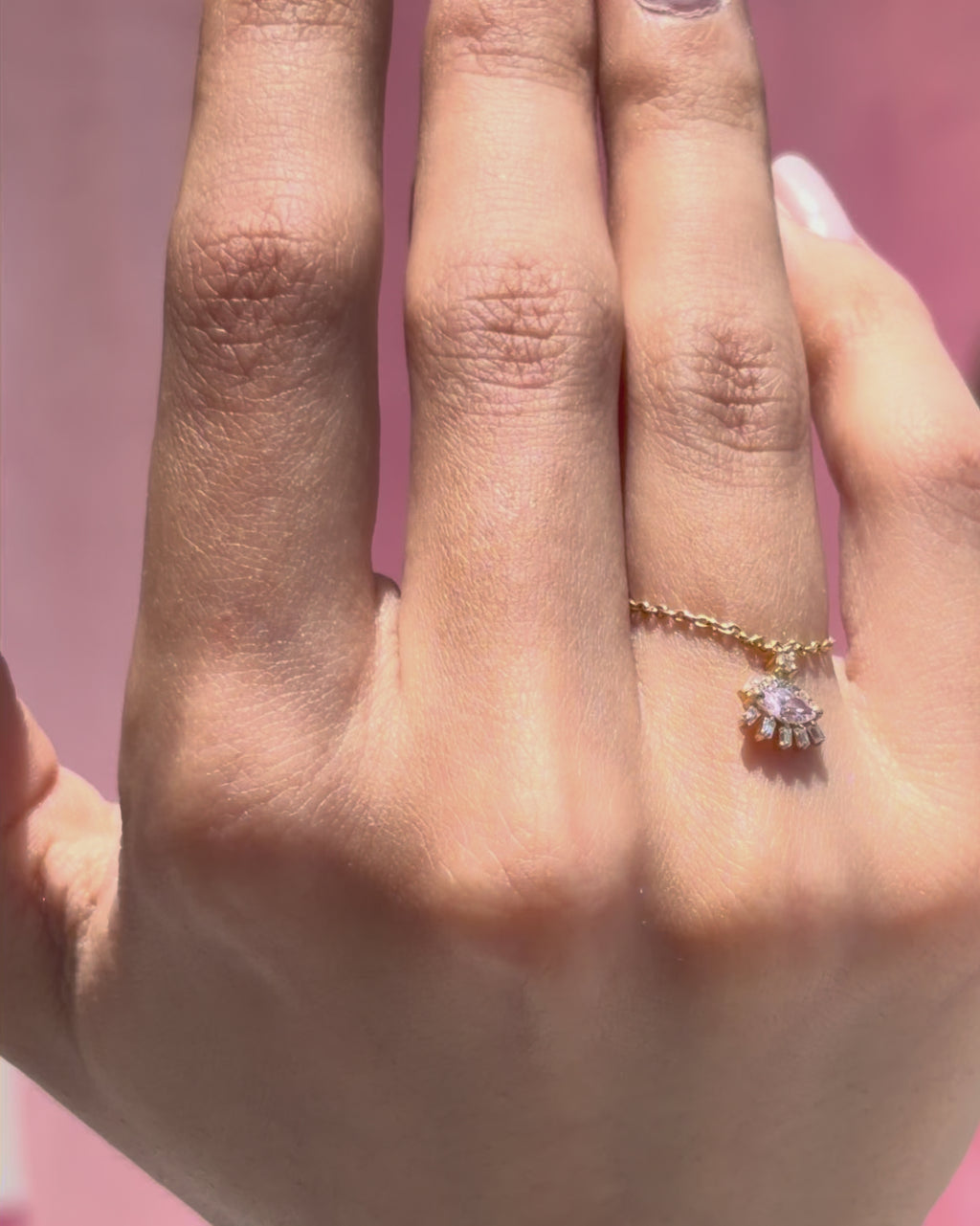eye chain ring