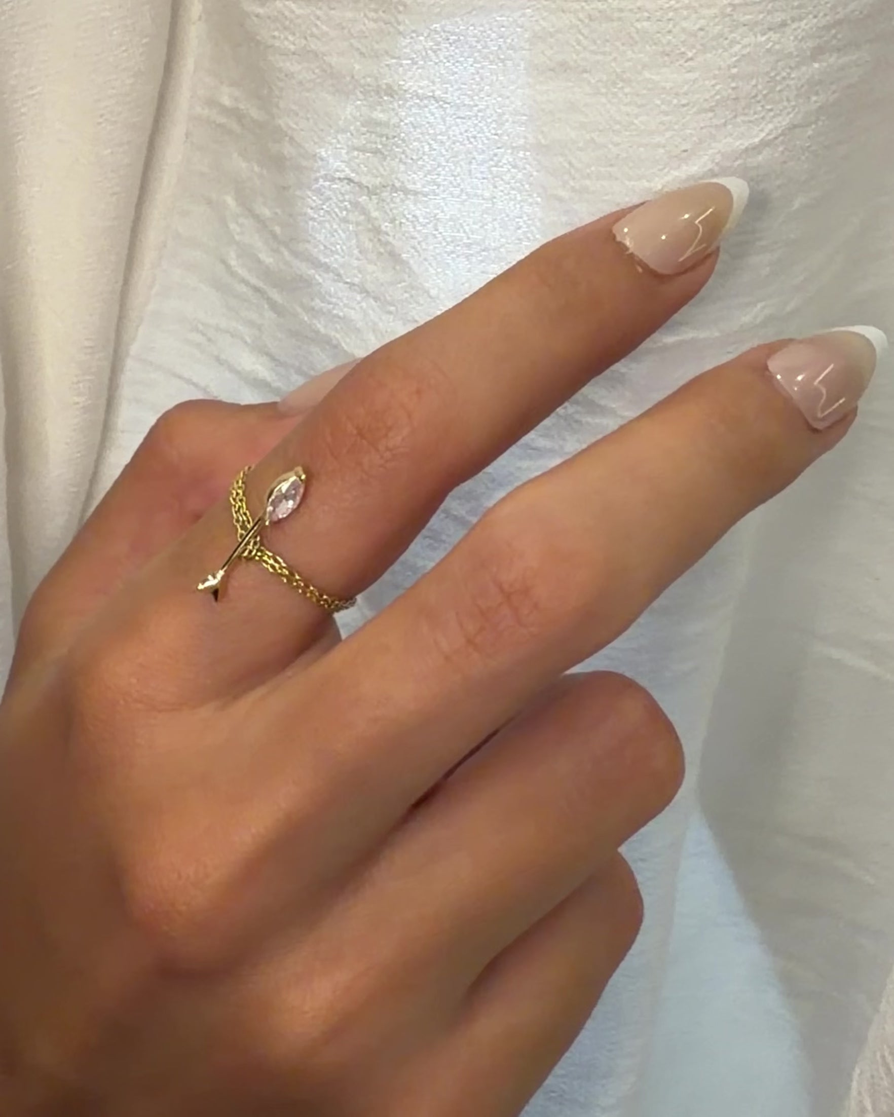 Cupid Chain Ring