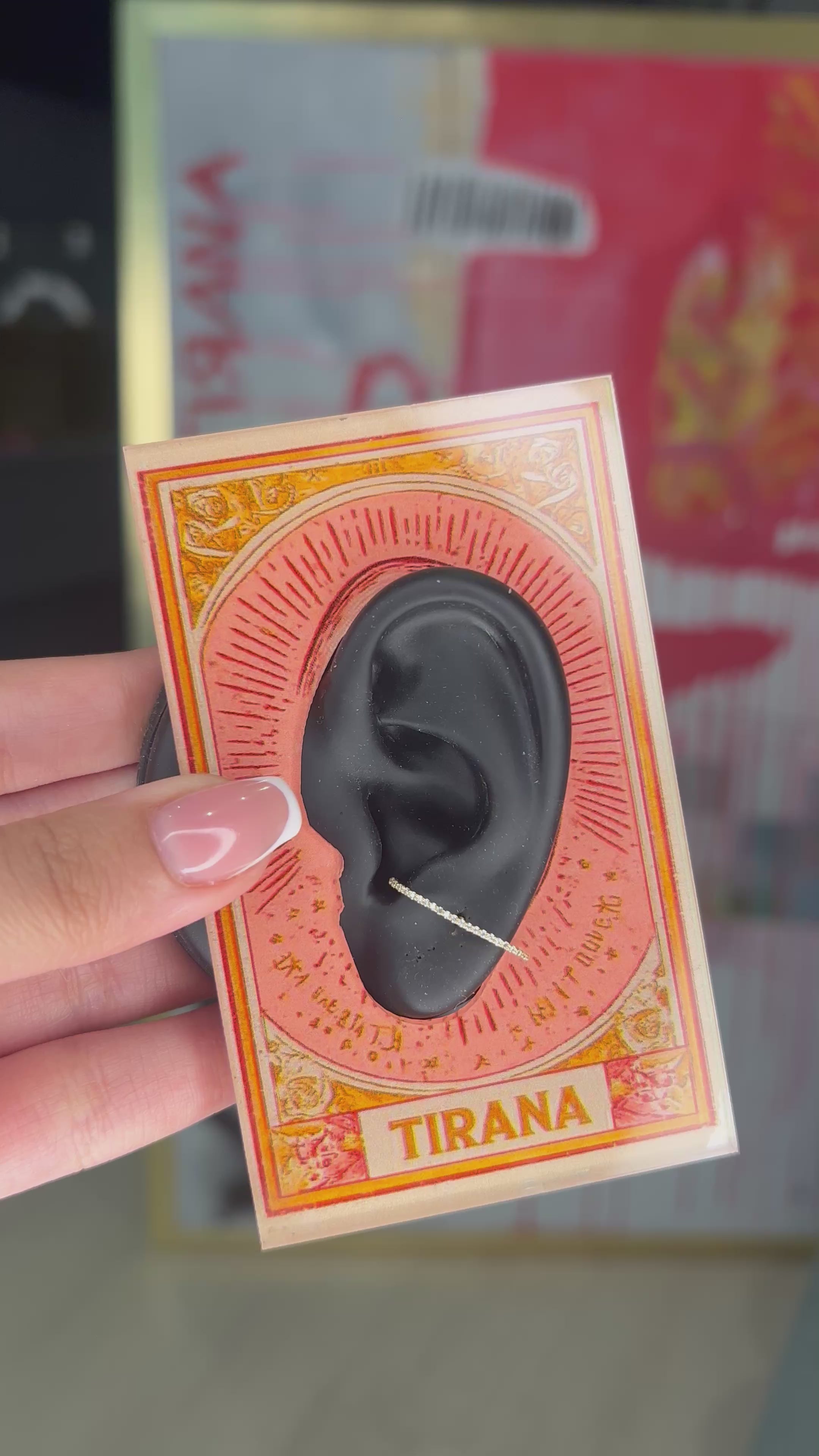 Bar Earring per piece